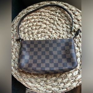 Louis Vuitton LV Accessories Pouch Bag Pochette Accessoires Damier Ebene CA0154